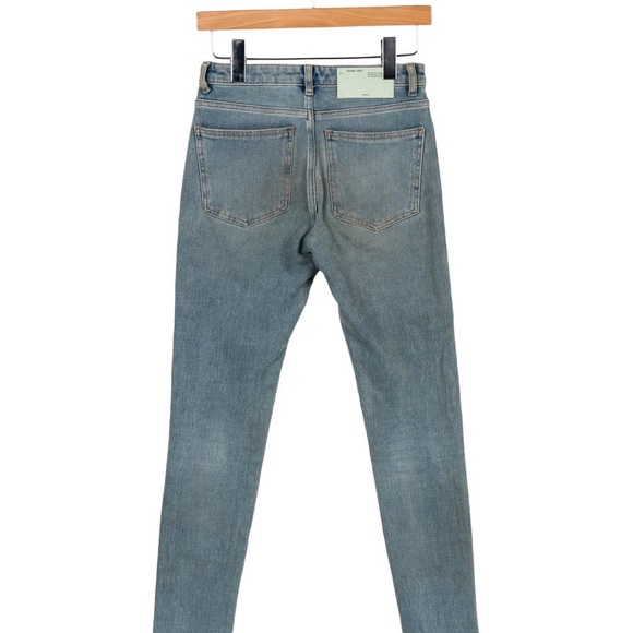 Off-White Light Blue Jeans - Picture 2 of 2
